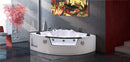 Vasca da Bagno Idromassaggio Angolare 150X150 cm Carnelli Alice-9