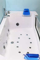 Vasca da Bagno Idromassaggio Rettangolare 180X90 cm Carnelli Privilage-5