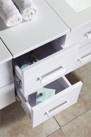 Mobile Bagno Sospeso 150 cm White Rome Carnelli Bianco-4