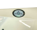 Vasca da Bagno Idromassaggio Angolare 140X140 cm Carnelli White Shark-7