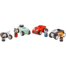 Parcheggio Giocattolo per Bambini 3 Piani con Ascensore in Legno Trudi-4