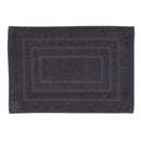 Tappeto Scendidoccia 46x65 cm in Spugna di Cotone Grigio Feridras-2