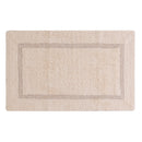 Tappeto Bagno in Cotone con Antiscivolo Ecru Feridras Frame-2