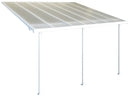 Pergola da Giardino in Alluminio 3x4,25m Onduline Emilia Bianco/Crystal-1
