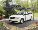 Box Auto da Esterno in Alluminio 287x495cm H239cm Onduline Carport Lucca-8