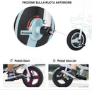Passeggino Triciclo Seggiolino Reversibile  4 in 1 Boso Happy Kids Blu-9