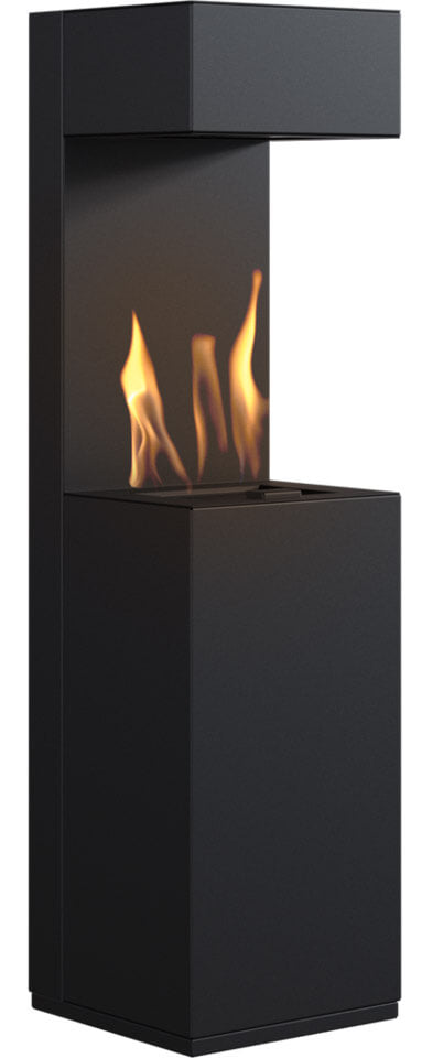 Stufa a Gas da Esterno 45x169,5x45 cm Flig Nashville Nero con Telecomando prezzo