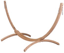 Supporto per Amaca da Giardino in Legno La Siesta Canoa Caramel-1