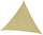 Tenda Vela Ombreggiante Triangolare 3,6x3,6m in Poliestere Tortora