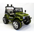 Macchina Elettrica per Bambini 12V 2 Posti Fuoristrada Verde-1