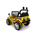 Auto Macchina Elettrica Fuoristrada 12 V 2 Posti per Bambini Gialla-5