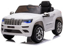 Macchina Elettrica per Bambini 12V Jeep Grand Cherokee Bianca-1