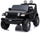 Macchina Elettrica per Bambini 12V 2 Posti con Licenza Jeep Wrangler Rubicon Nera