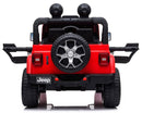 Macchina Elettrica per Bambini 12V 2 Posti Jeep Wrangler Rubicon Rossa-4