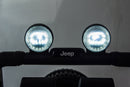 Macchina Elettrica per Bambini 12V 2 Posti Jeep Wrangler Rubicon Bianca-10