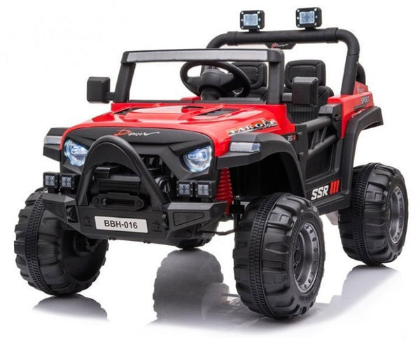sconto Macchina Elettrica per Bambini 12V Fuoristrada Baby Buggy Rossa