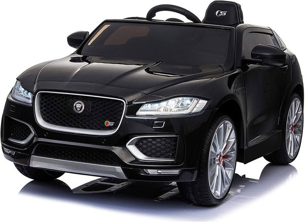 Macchina Elettrica per Bambini 12V con Licenza Jaguar F-Pace Nera acquista