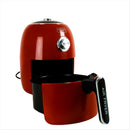 Friggitrice ad Aria Vintage 1400W 4 litri Pyramidea AF1960R Rossa-2