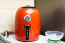 Friggitrice ad Aria Vintage 1400W 4 litri Pyramidea AF1960R Rossa-4