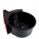 Friggitrice ad Aria Vintage 1400W 4 litri Pyramidea AF1960R Rossa-8