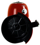 Friggitrice ad Aria Vintage 1400W 4 litri Pyramidea AF1960R Rossa-9