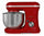 Impastatrice 5 litri 1200W con ciotola in acciaio Pyramidea IP5005R Rosso