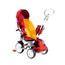 Triciclo Passeggino Seggiolino Reversibile 6in1 Happy Kids Blu-7