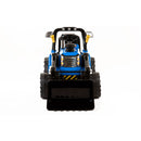 Trattore Elettrico Ruspa con Pala Scavatrice 12V per Bambini Blu-2