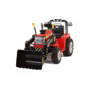 Trattore Elettrico per Bambini Ruspa con Pala Scavatrice 12V Rosso-1