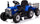 Trattore Elettrico per Bambini 12V con Rimorchio Blu