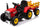 Trattore Elettrico per Bambini 12V con Rimorchio Rosso